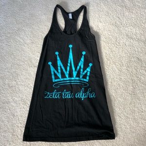 Zeta Tau Alpha ZTA black dress